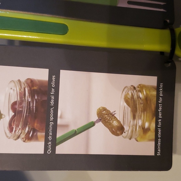 Joseph Joseph Scoop & Pick 2 Piece jar spoon & fork NEW - Picture 4 of 6